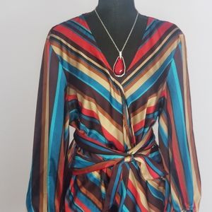 Wrap blouse